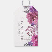 Boho Botanicals Bruiloft Favor Gift Hang Label Cadeaulabel (Voorkant)