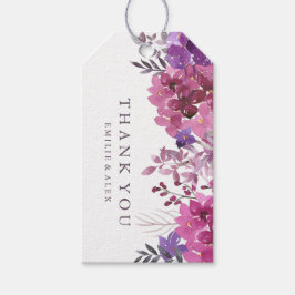 Boho Botanicals Bruiloft Favor Gift Hang Label Cadeaulabel