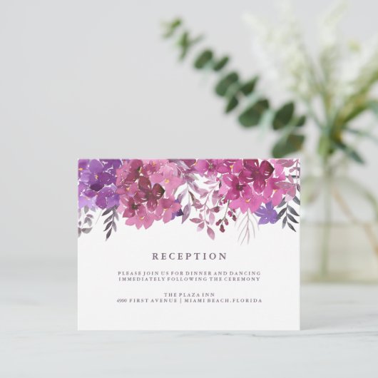 Boho Botanicals-ontvangstkaart Kaart (Staand voorkant)