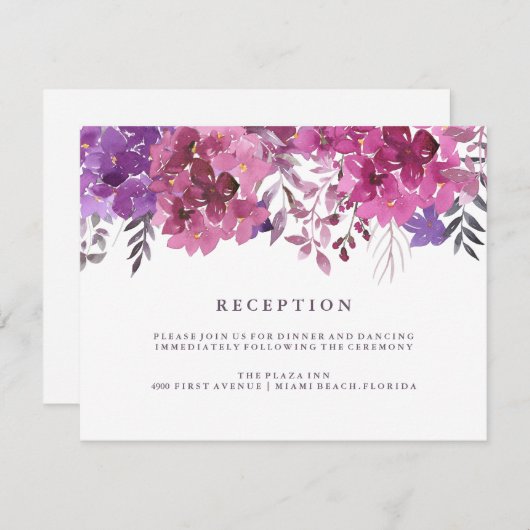 Boho Botanicals-ontvangstkaart Kaart (Voorkant / Achterkant)