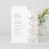 Boho Botanisch Vrijgezellenfeest Kaart (Staand voorkant)