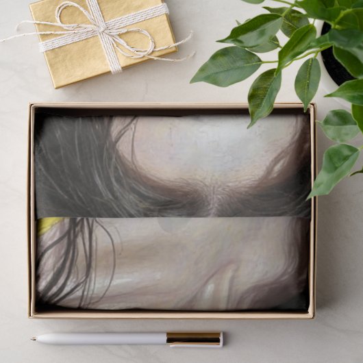 Boho Botanisch Vrouw Decoupage Tissuepapier (Geschenk)