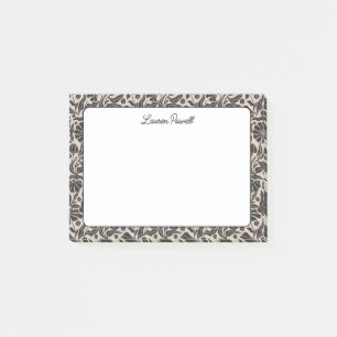 Boho botanische aangepaste naam briefpapier post-it® notes