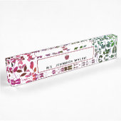 Boho Botanische Apple leraar Naambordje