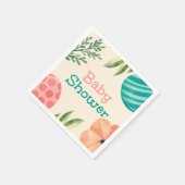 Boho Botanische Babyborrel Servet (Hoek)