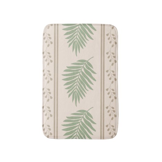 Boho Botanische Badmat (Voorkant Verticaal)