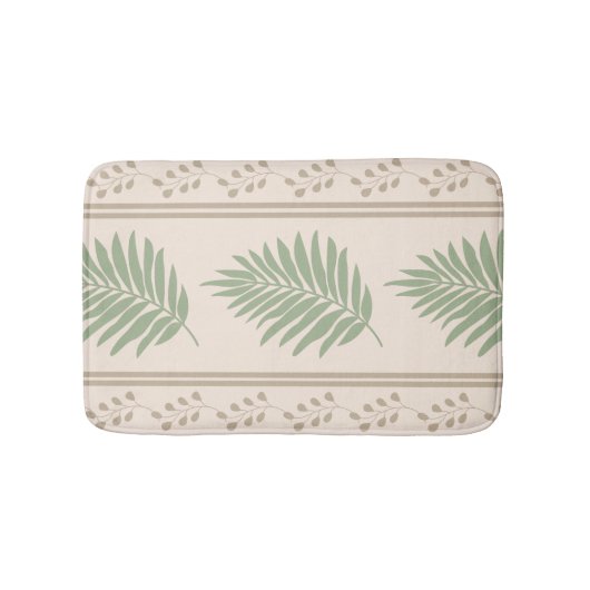 Boho Botanische Badmat (Voorkant)