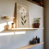 Boho Botanische Bloem Poster