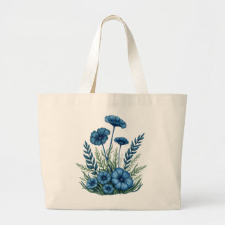 Boho botanische boodschappentas voor dagelijkse bo grote tote bag