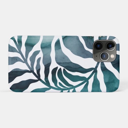Boho Botanische Kelp Plant Waterverf Matise Case-Mate iPhone Case (Achterkant (horizontaal))