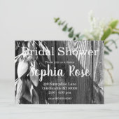 Boho botanische kruid verlaat rustiek Schuur-hout  Kaart (Staand voorkant)