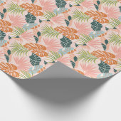 Boho Botanische Kunst: Natuur geïnspireerd Abstrac Cadeaupapier (Hoek)