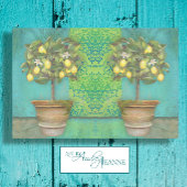 BOHO Botanische Lemon Boom Moderne  ontkoppeling Tissuepapier