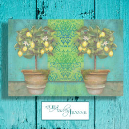 BOHO Botanische Lemon Boom Moderne  ontkoppeling Tissuepapier