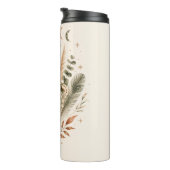 Boho Botanische Maanfasen Thermosfles (Geroteerd rechts)