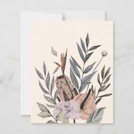 Boho Botanische Tuin - Bloemenillustratie