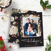 Boho Botanische Vakantie Kaart