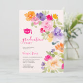 Boho botanische wilde bloem bloemenafstuderen kaart (Staand voorkant)