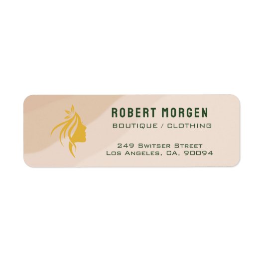 Boho Boutique / Kleding Retouradres Label (Voorkant)