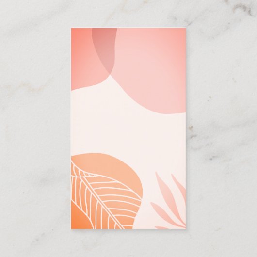 Boho Boutique Shop Visitekaartje (Achterkant)