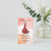 Boho Boutique Shop Visitekaartje (Staand voorkant)