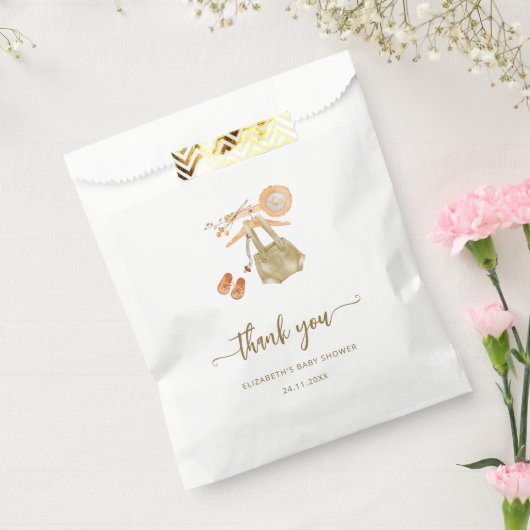 Boho Boy Baby shower Favor Bag Bedankzakje (Gezegeld)