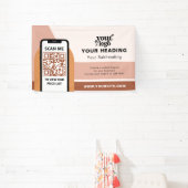 Boho Branding Professional Adverteren QR-code Spandoek (Insitu)