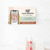 Boho Branding Professional Adverteren QR-code Spandoek (Insitu)