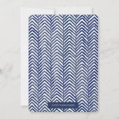 Boho Brave Feather Birthday Uitnodiging (Achterkant)