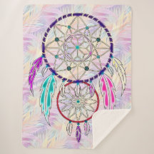 Boho Breeze Sherpa Deken