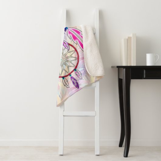 Boho Breeze Sherpa Deken (In situ)