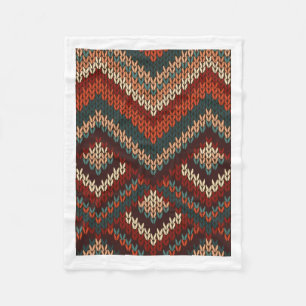 Boho Breipatroon Winter Worpdeken Fleece Deken