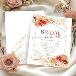 Boho Bridal Brunch Bridal Shower Uitnodiging