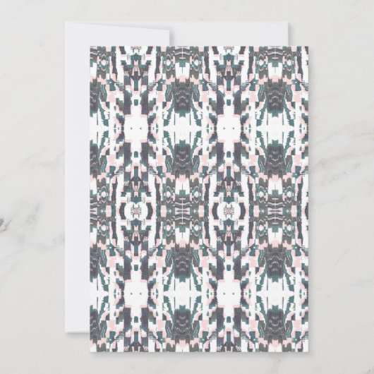 Boho Bridal Luncheon Shower Spring Herfst Uitnodig Kaart (Achterkant)