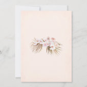 Boho Bridal Shower Kaart (Achterkant)