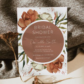 Boho Bridal Shower Uitnodiging tot woestijnflessen