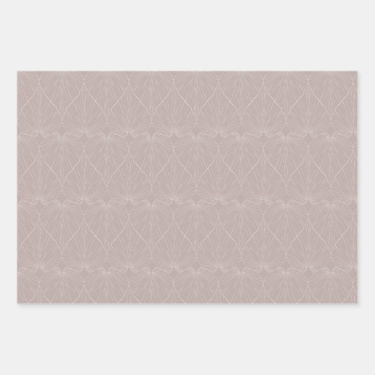 Boho Bride-set B, Tropische Romance Gift Wrap Inpakpapier Vel (Voorkant 3)