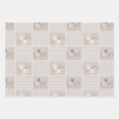 Boho Bride-set B, Tropische Romance Gift Wrap Inpakpapier Vel (Voorkant)