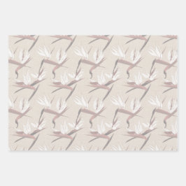 Boho Bride-set C, Tropische Romance Gift Wrap Inpakpapier Vel