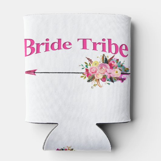 Boho Bride Tribe Blikjeskoeler (Achterkant)