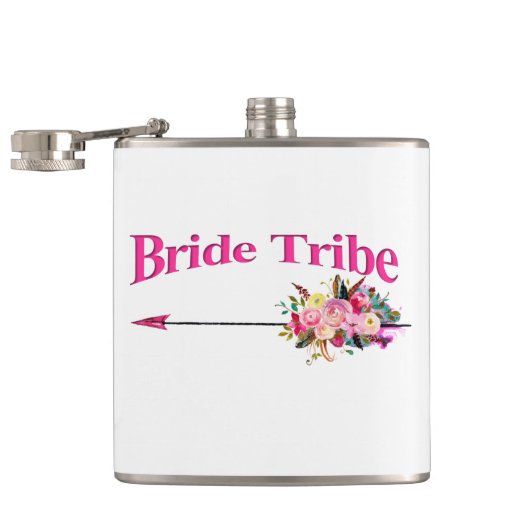 Boho Bride Tribe Heupfles (Geopend)