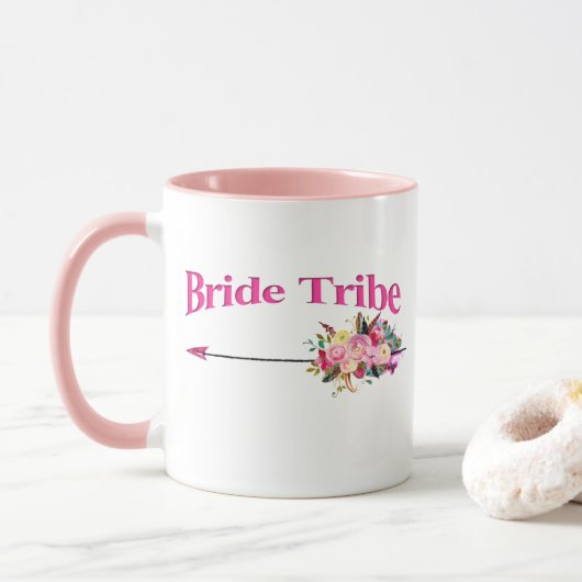 Boho Bride Tribe Mok (Met donut)