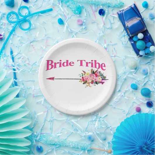 Boho Bride Tribe Papieren Bordje (Feest)