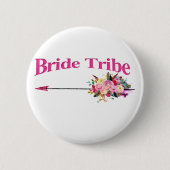 Boho Bride Tribe Ronde Button 5,7 Cm (Voorkant)