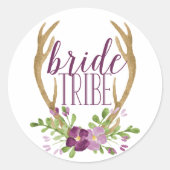Boho Bride Tribe Stickers (Voorkant)