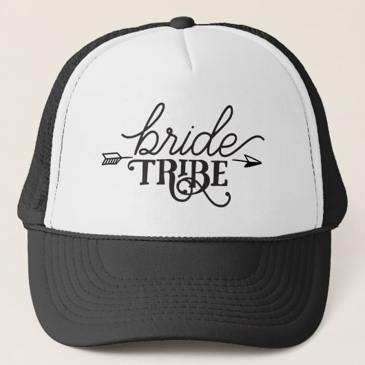 Boho Bride Tribe Trucker Hat Trucker Pet (Voorkant)
