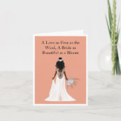 Boho Bride Vrijgezellenfeest gefeliciteerd Kaart (Voorkant)
