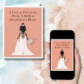 Boho Bride Vrijgezellenfeest gefeliciteerd Kaart