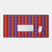 Boho Brocade Stripe Bureaumat (Keyboard & Muis)