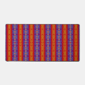 Boho Brocade Stripe Bureaumat (Voorkant)